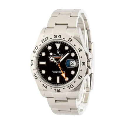 Used-Rolex-Explorer-II-226570-Fixed-GMT-Bezel