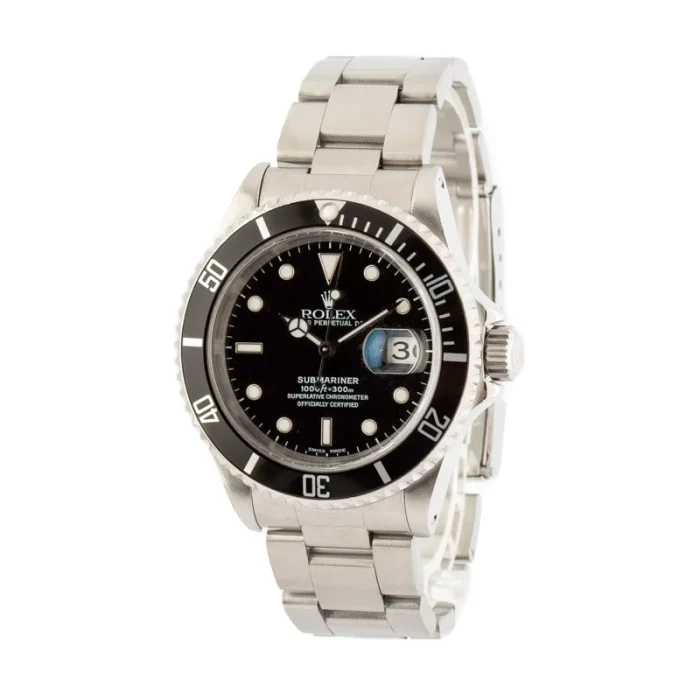 Mens Rolex Submariner 16610 Stainless Steel