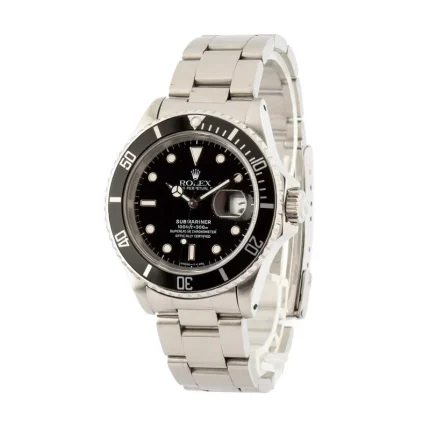 Pre-owned Rolex Submariner 16610 Steel Oyster 1