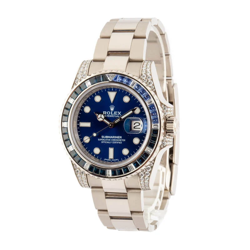 Rolex Submariner Date 116659 Sapphire & Diamond Bezel