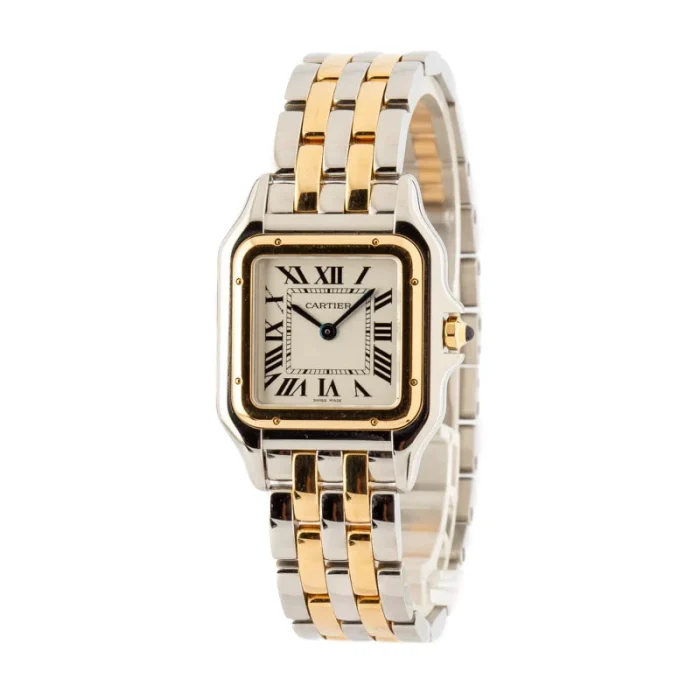 Used Panthere de Cartier Steel & 18k Yellow Gold